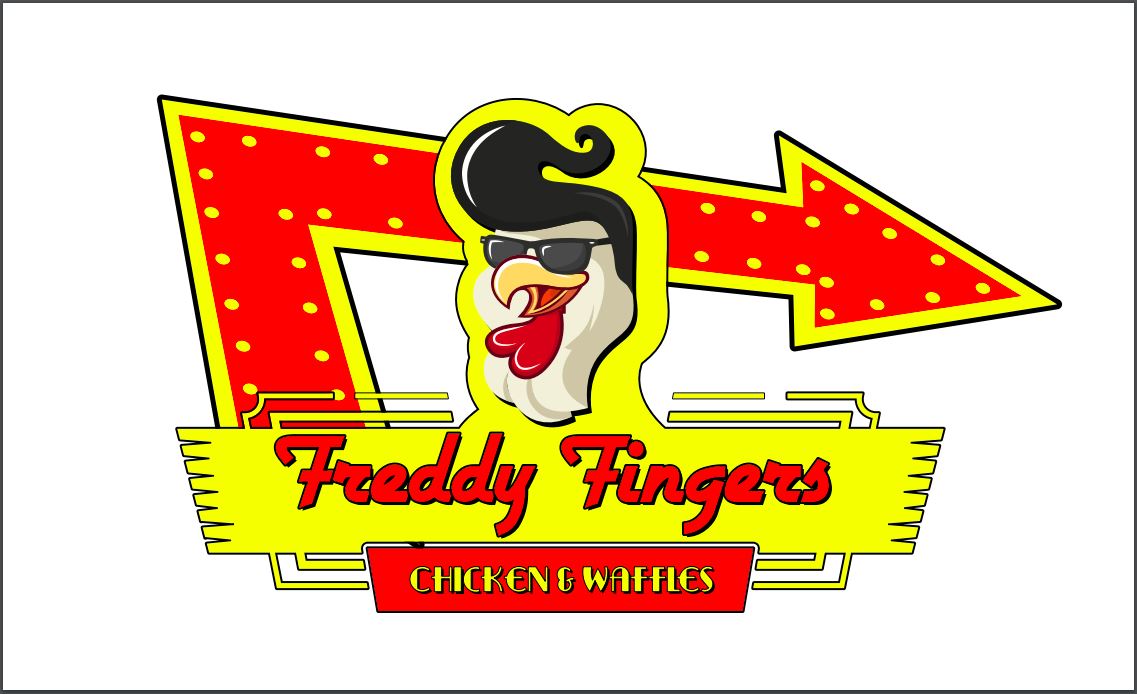 Freddy Fingers chicken and waffles 